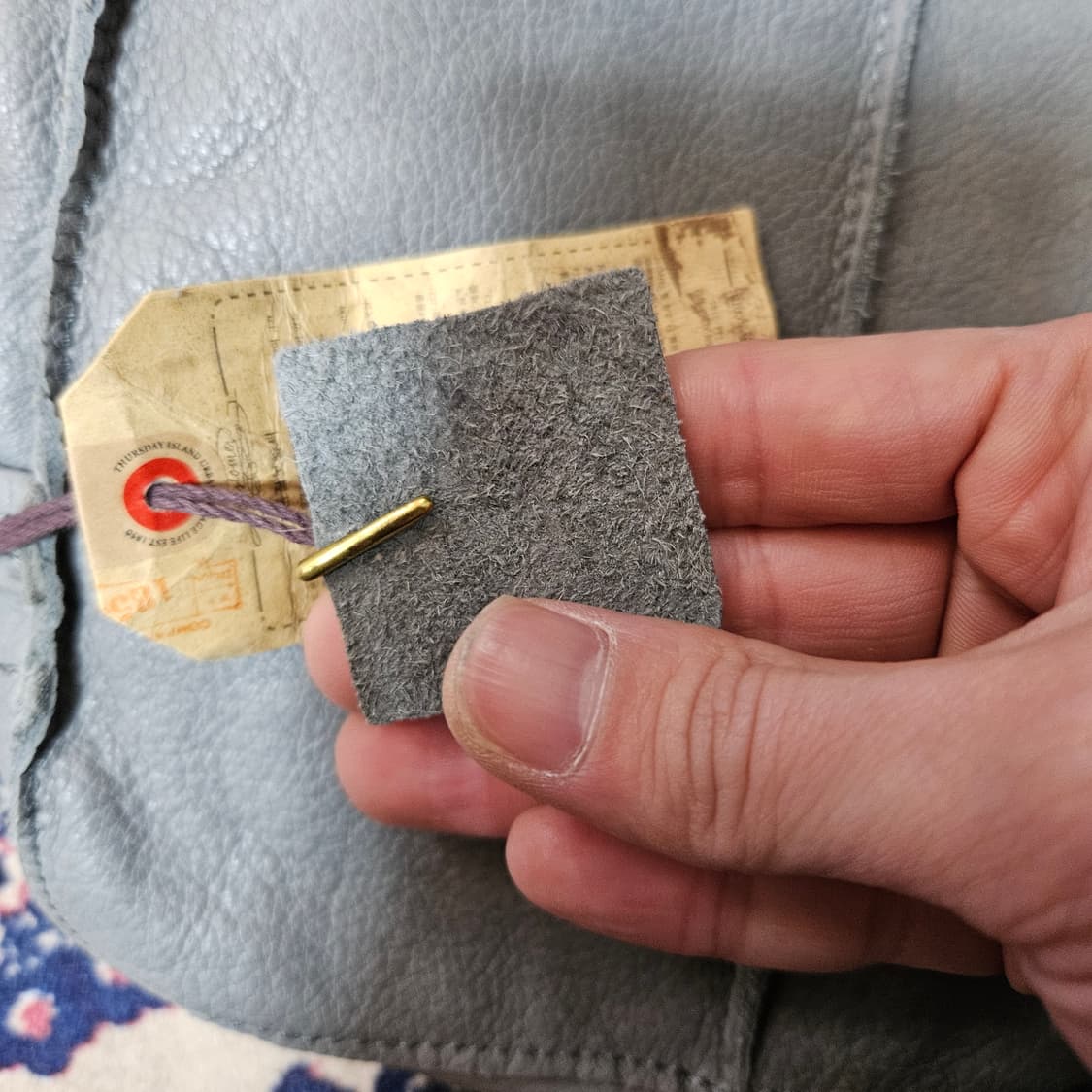 (새상품)써스데이아일랜드 보헤미안 테슬 가죽 미니 크로스백 상품이미지8