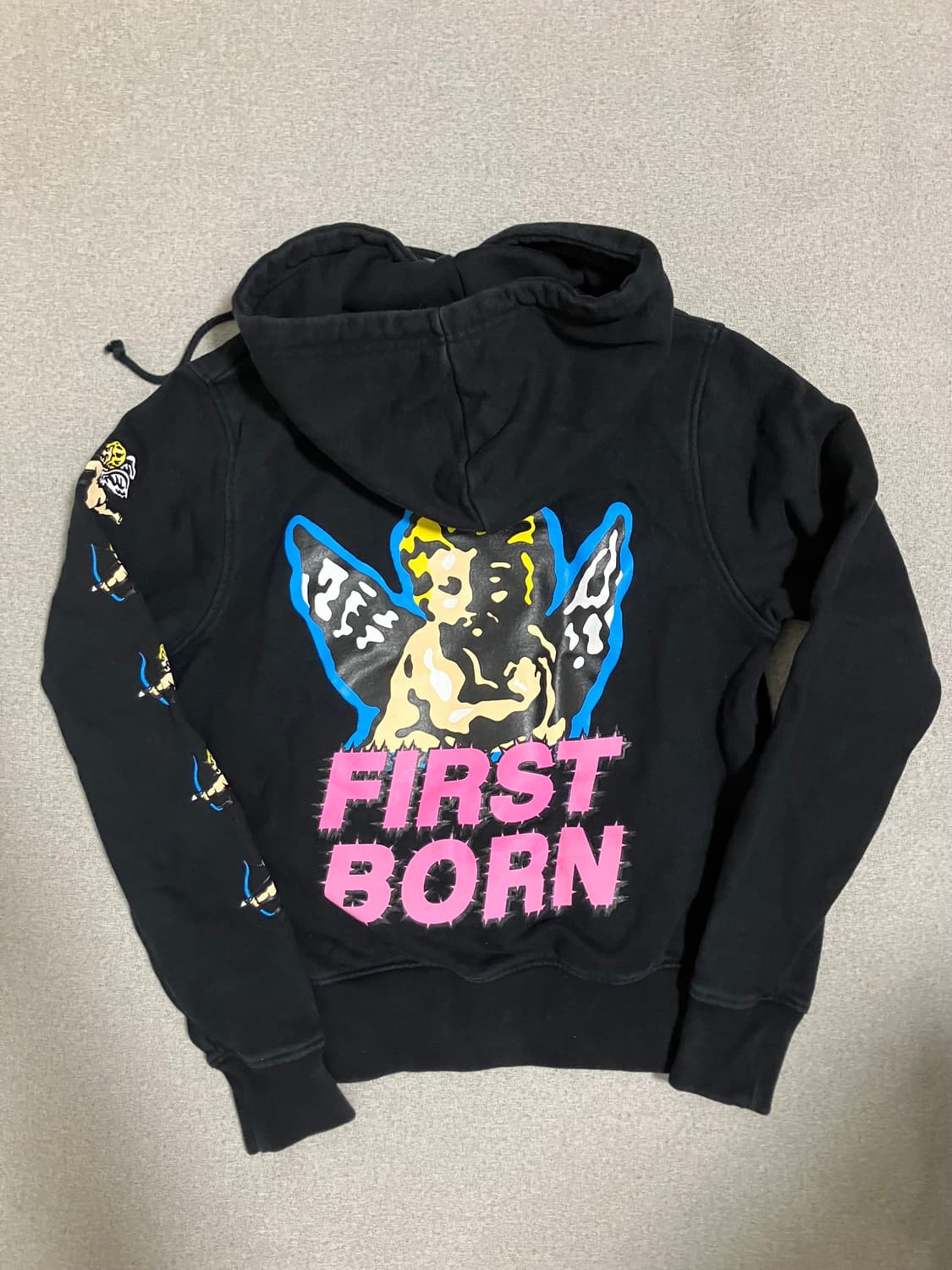 [S] 애슐리 윌리엄스 프린팅 후디 검정 상품이미지1