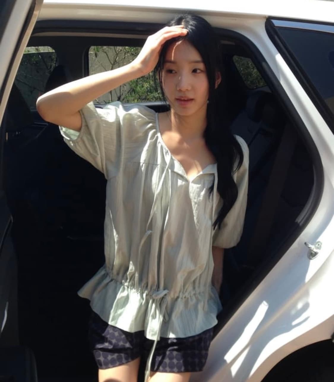 인앤양 시에스타 블라우스 민트 siesta blouse mint 상품이미지1