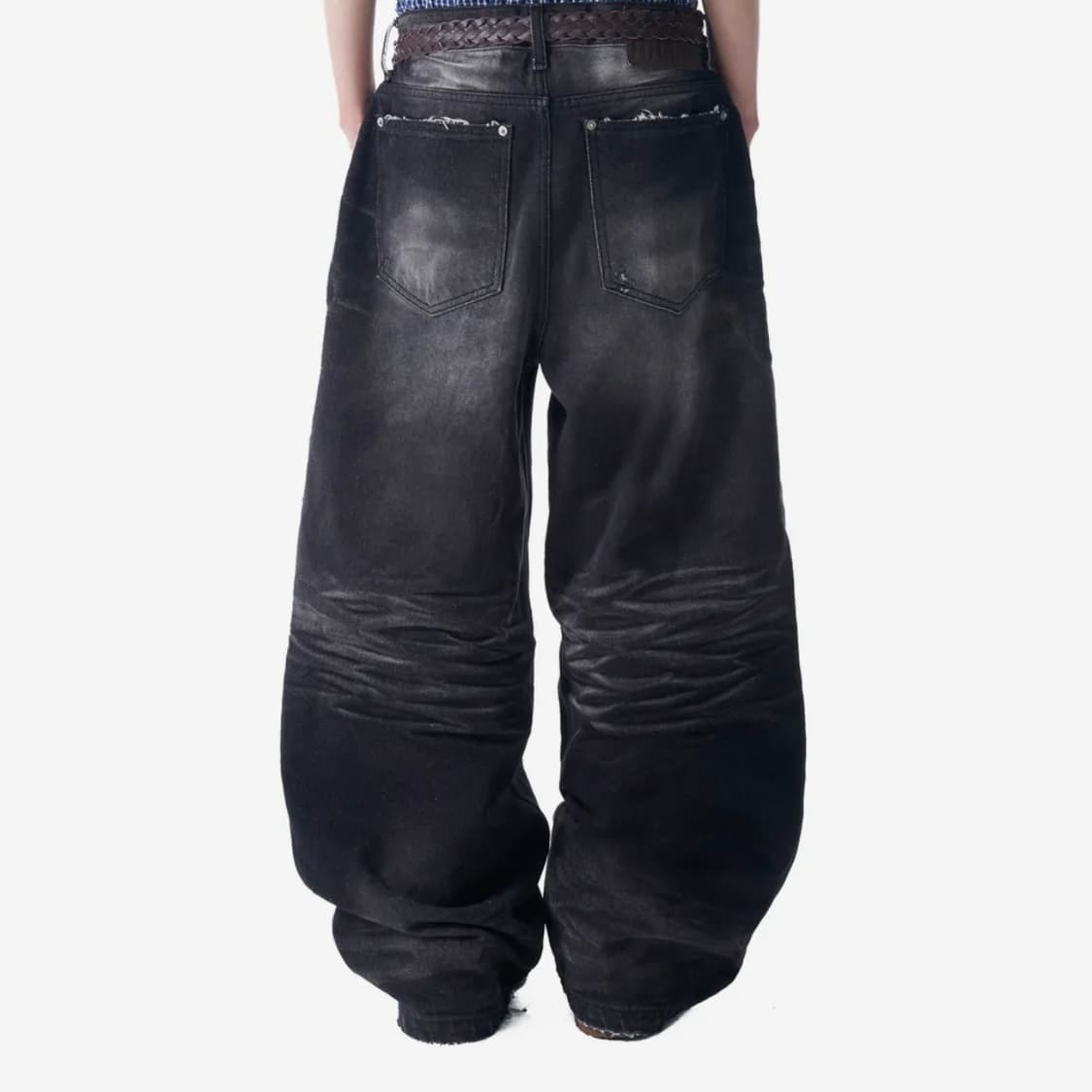 아캄 VTG Embo washed 데님 팬츠 상품이미지7