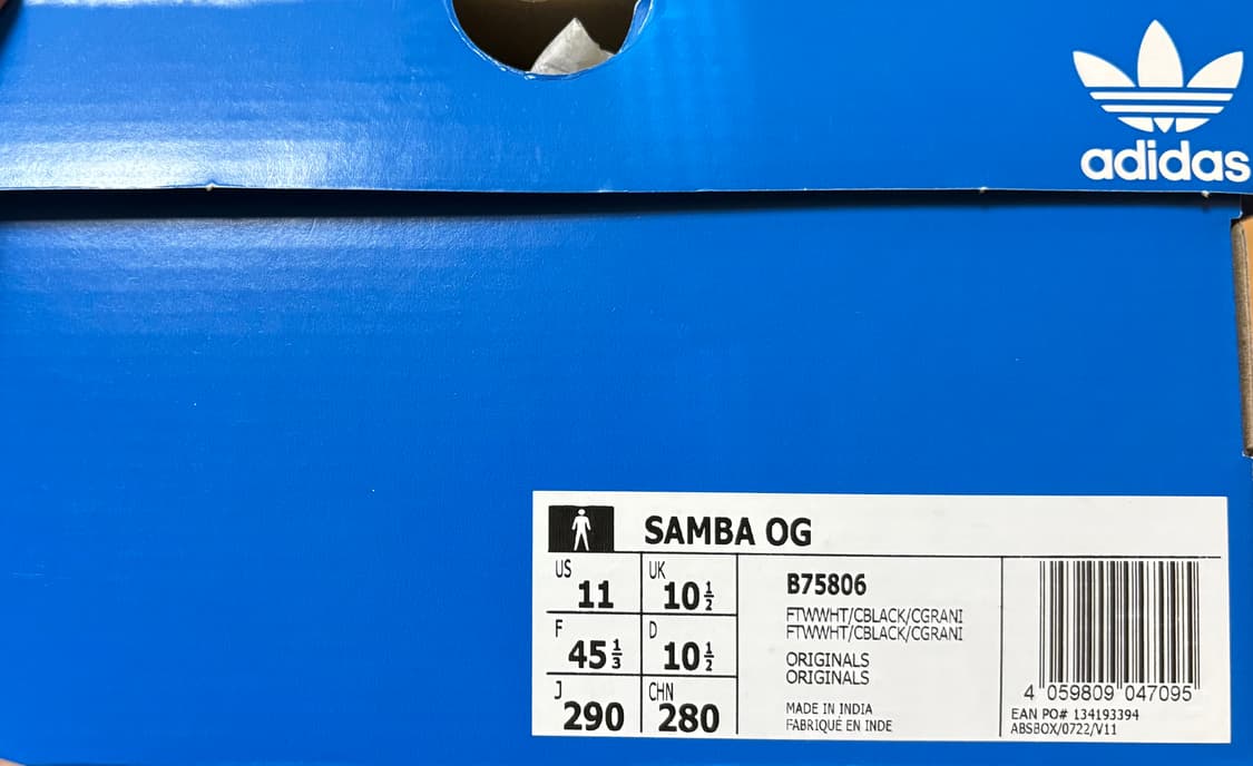아디다스 삼바 OG 290 상품이미지6