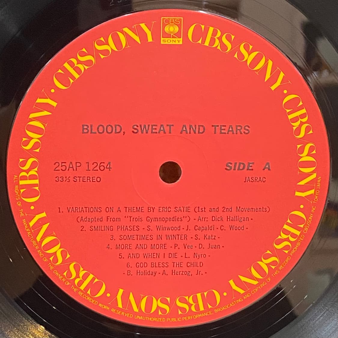 (LP) Blood, Sweat And Tears 상품이미지4