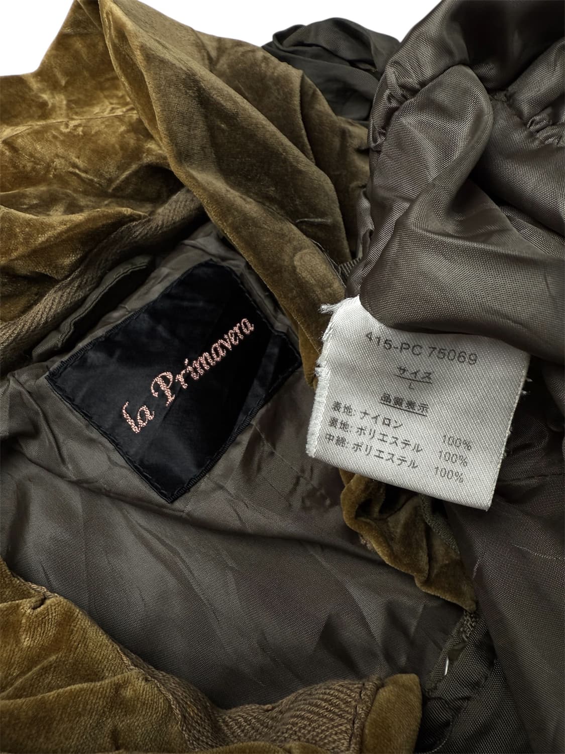 la primavera 레이어드 집업 점퍼 상품이미지8