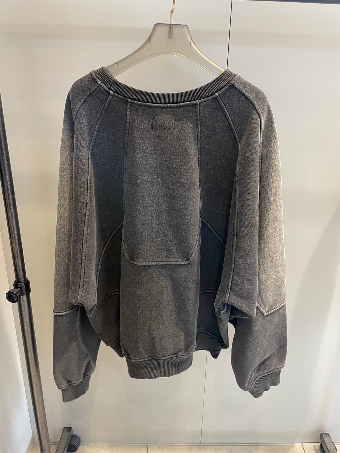 아조바이아조 Paneled Denim Sweatshirt 상품이미지2