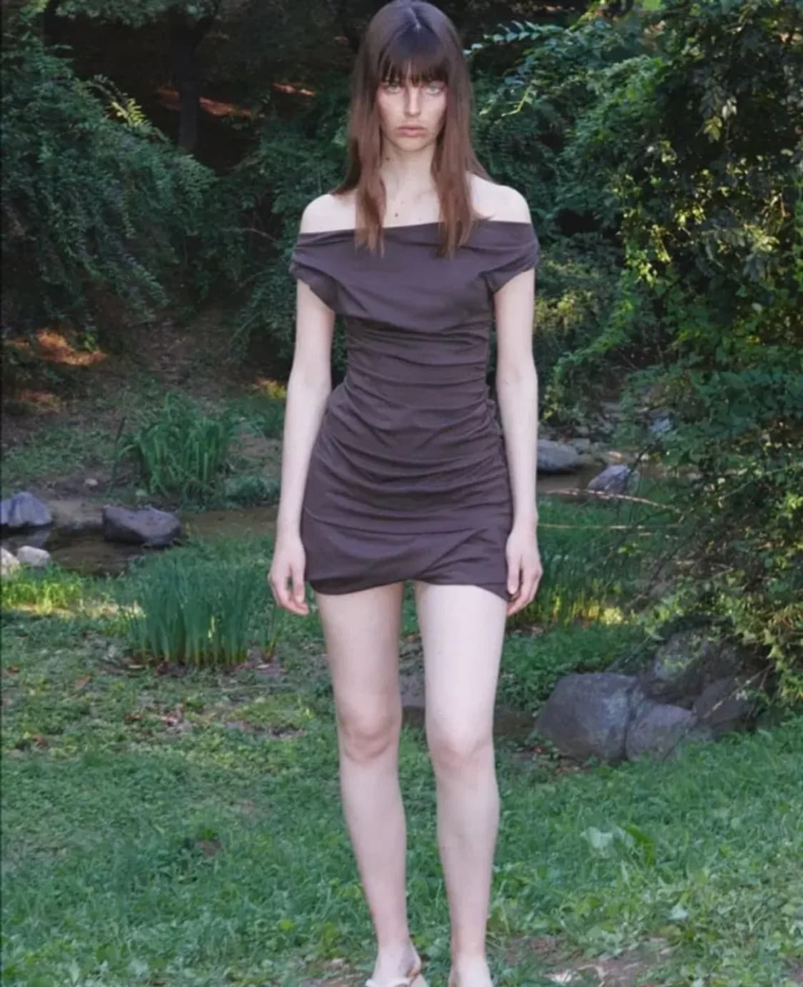 OPENYY 오픈와이와이 Drapped Mini Dress 2사이즈 상품이미지1