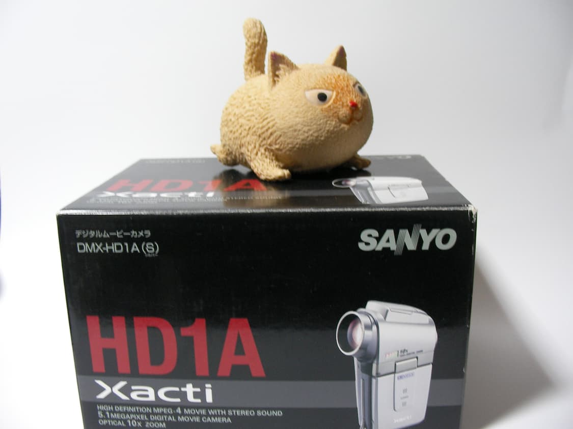 산요 작티 DMX-HD1A 빈티지 캠코더 디카 풀박스 상품이미지10