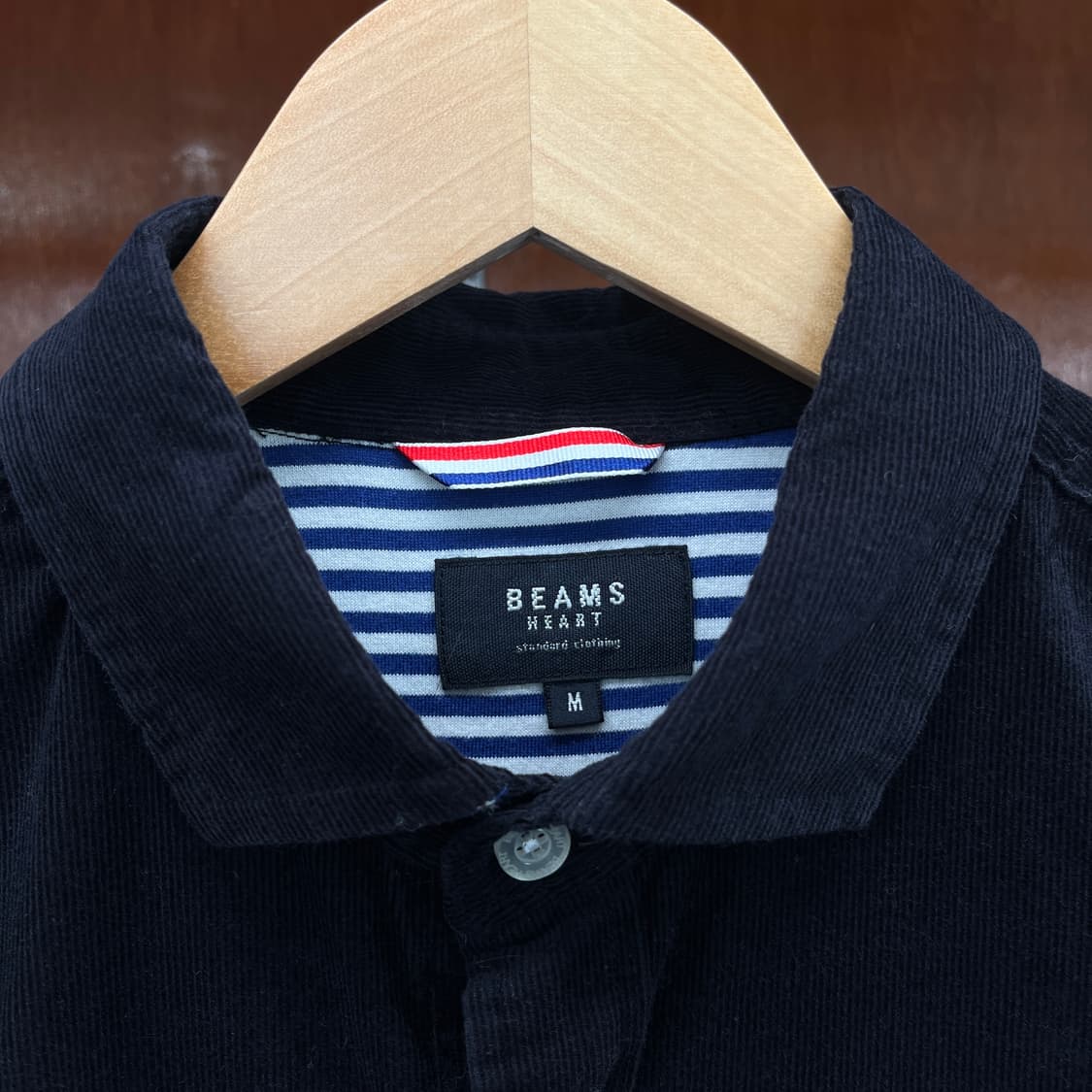 빔즈 하트 코듀로이 셔츠 [ 55-66 ] 상품이미지4