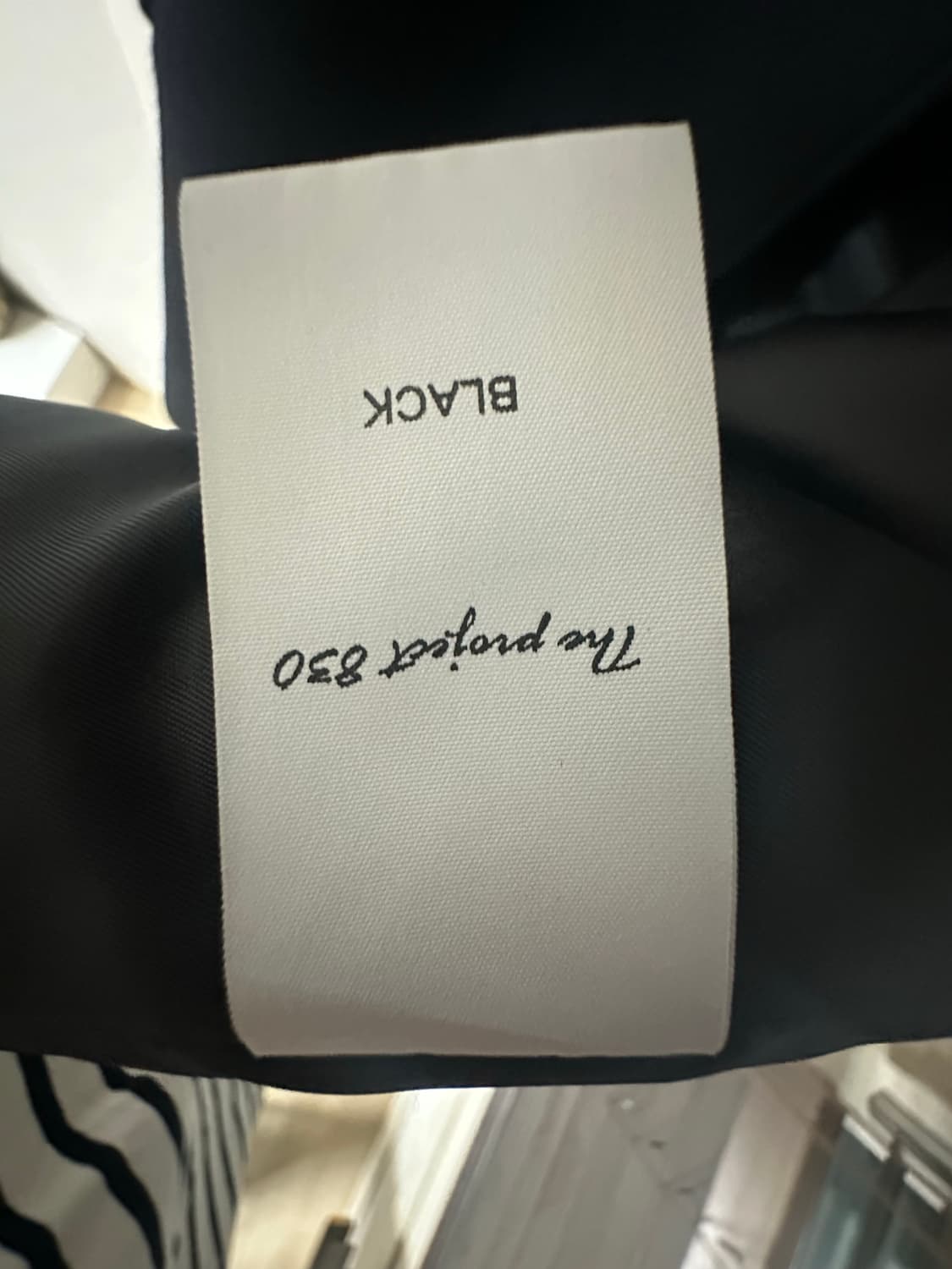 the project 830 코트 블랙(최겨울 코트) 상품이미지4