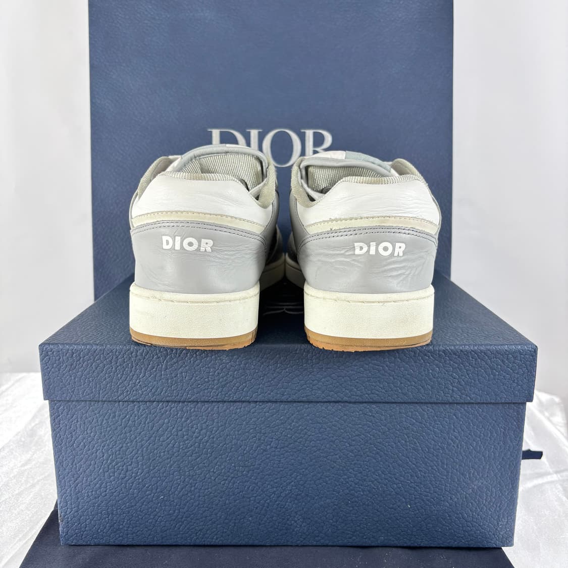 (풀박스,42)디올 B27 오블리크 로우탑 스니커즈 상품이미지5
