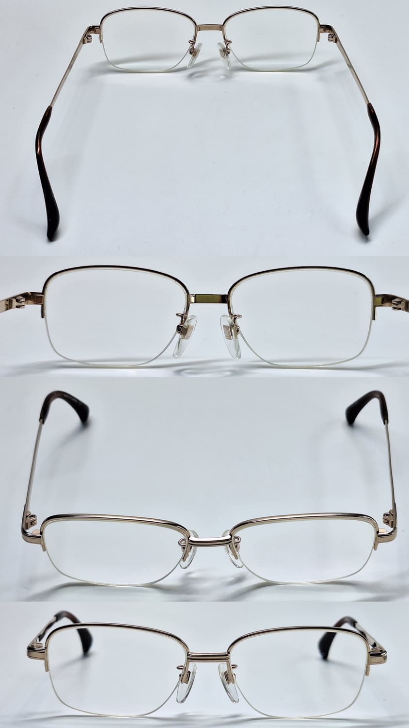 일제 순수 티타늄 반무테 안경테/MATRIX MA-5947/일본 빈티지  상품이미지3