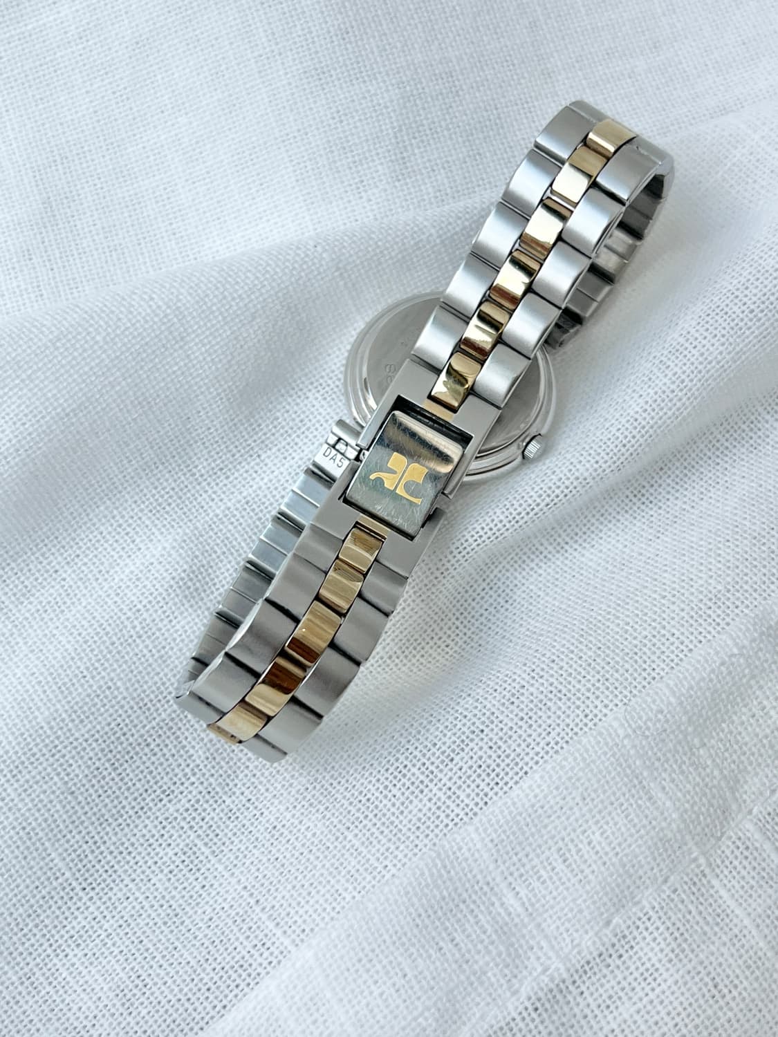 (case)90s Courreges 꾸레쥬 올드 콤비 손목시계 상품이미지8