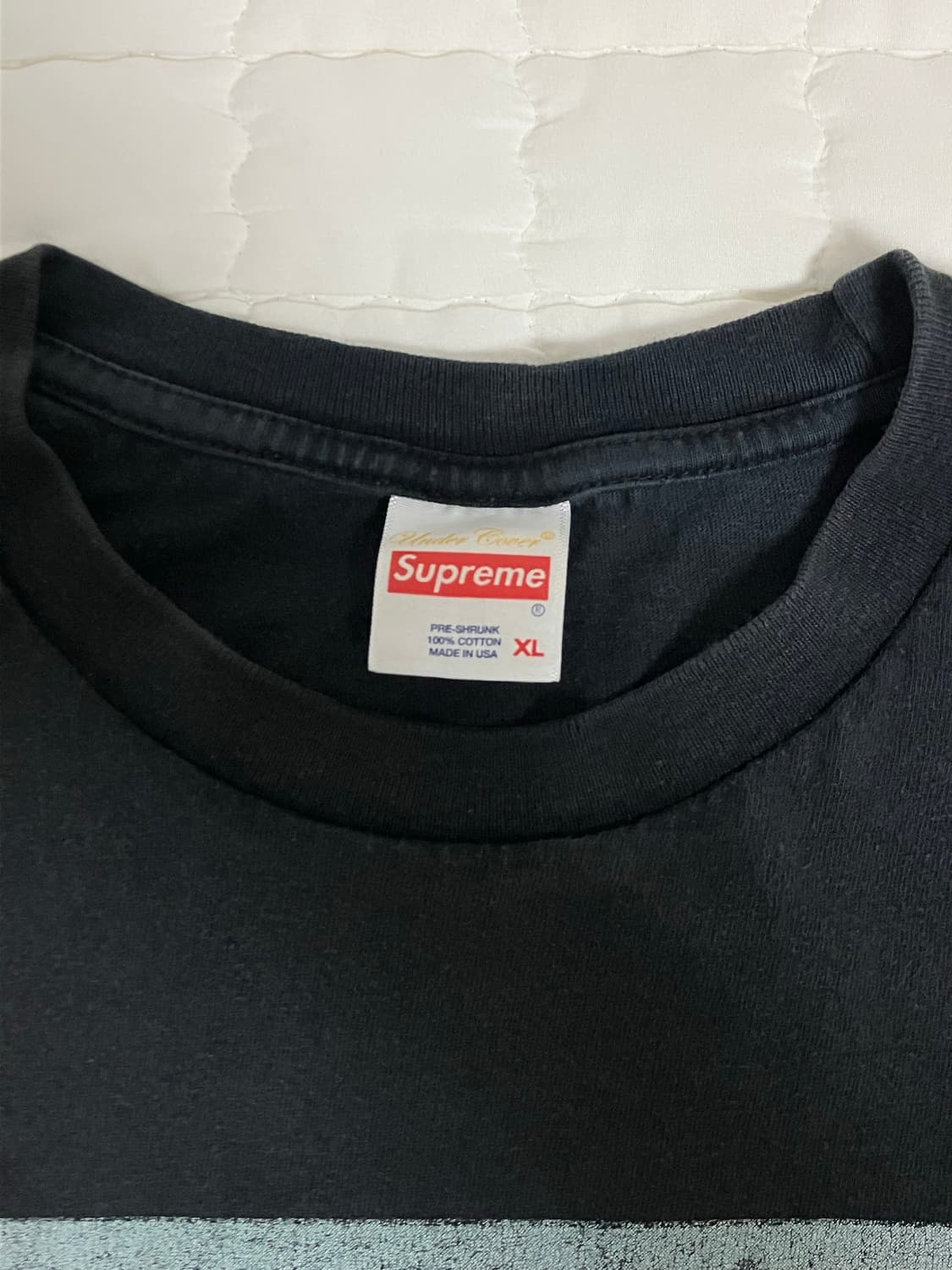 슈프림 언더커버 퍼블릭에너미 반팔티셔츠 XL 상품이미지3