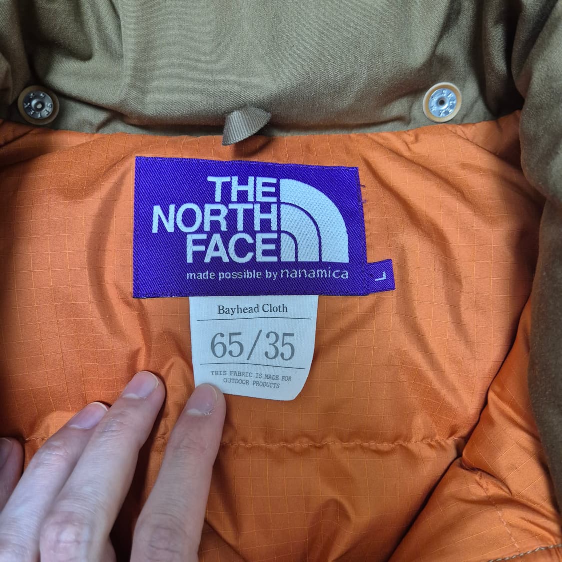 노스페이스 퍼플라벨 시에라 파카 L(105) 상품이미지4