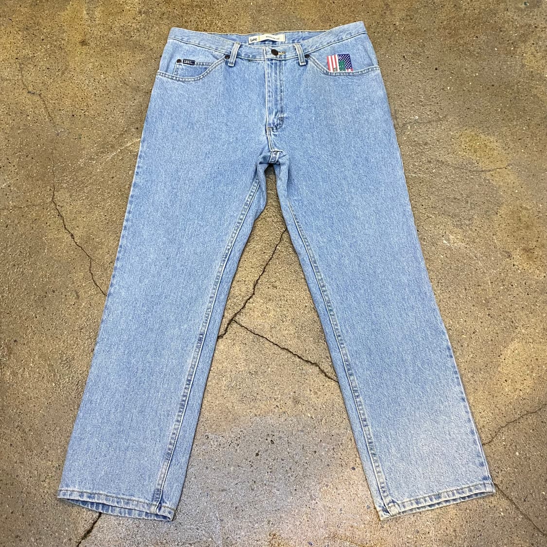 빈티지 Lee 리 레귤러 핏 청바지 상품이미지1