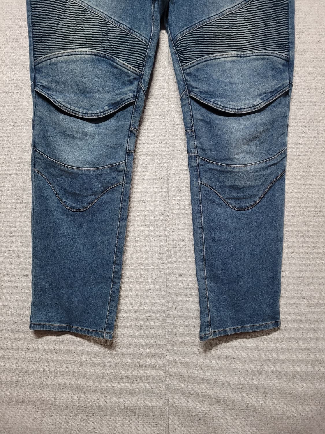 코미네 바이커 진 라이딩 청바지 빅사이즈 상품이미지2