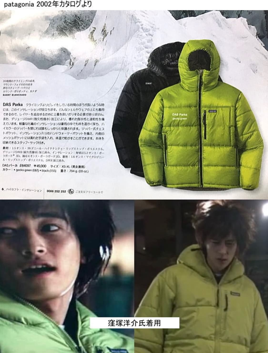 Patagonia DAS Parka Gecko Green 상품이미지8
