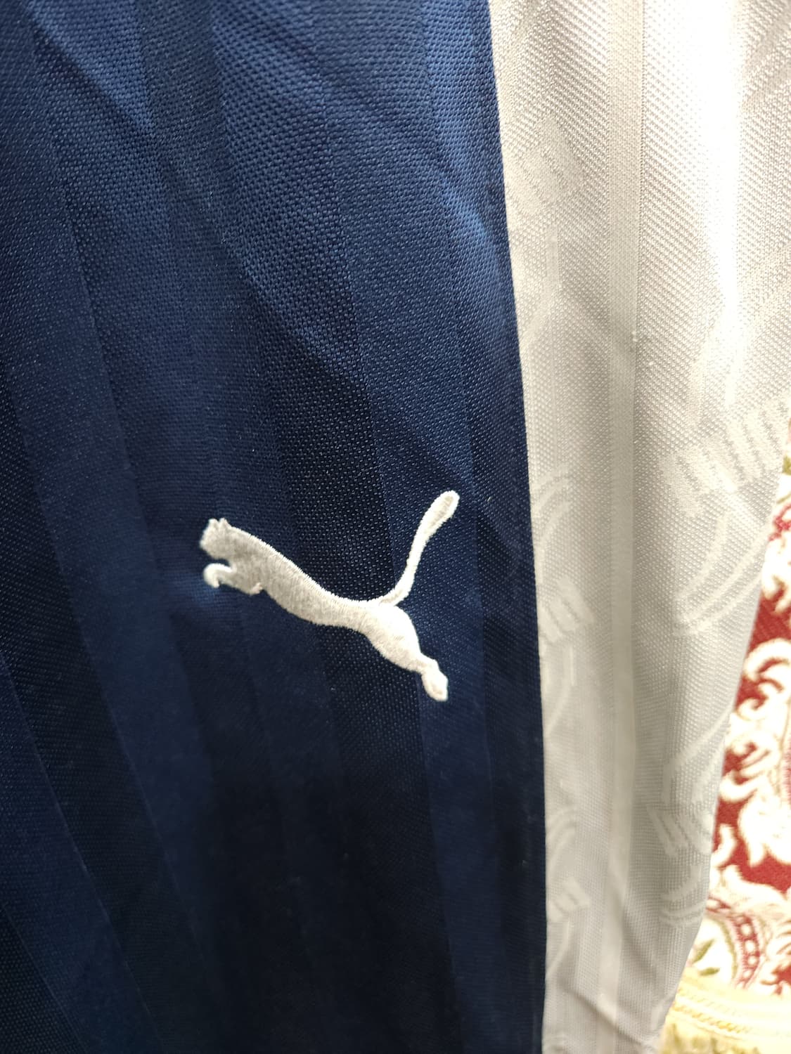 푸마 사이드라인 트레이닝 팬츠 일본판 네이비/그레이

 상품이미지2