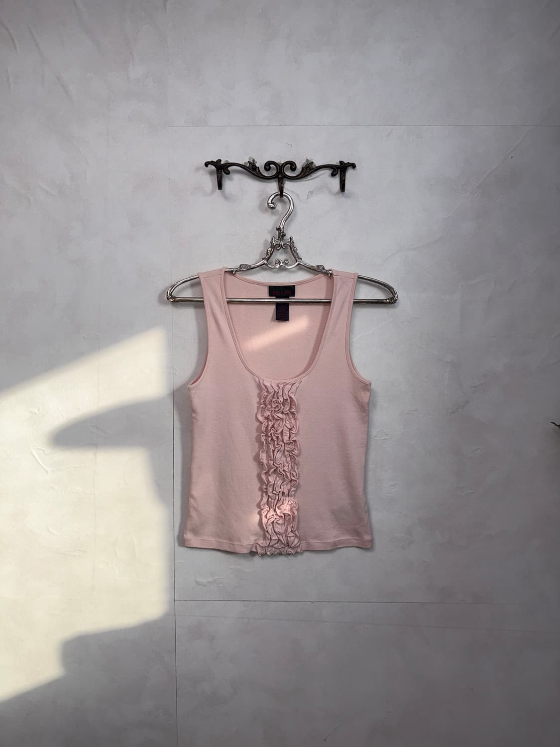 Ralph Lauren baby pink ruffle sleeveless 상품이미지1