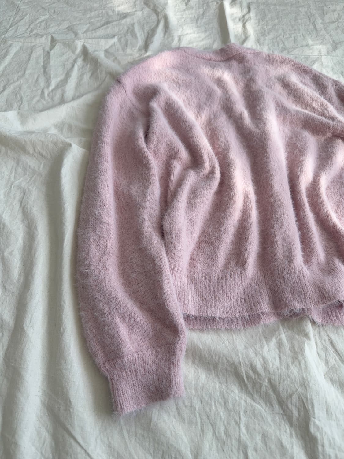 헬로키티 러블리 리본 큐빅 니트 가디건 상품이미지7