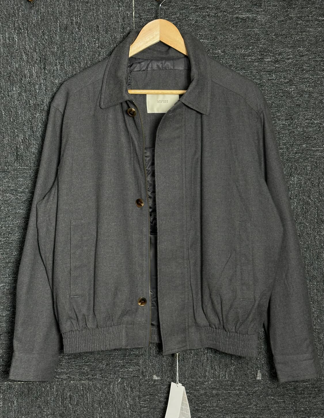 LAPUDGE DUS MAN 회색 자켓 상품이미지1