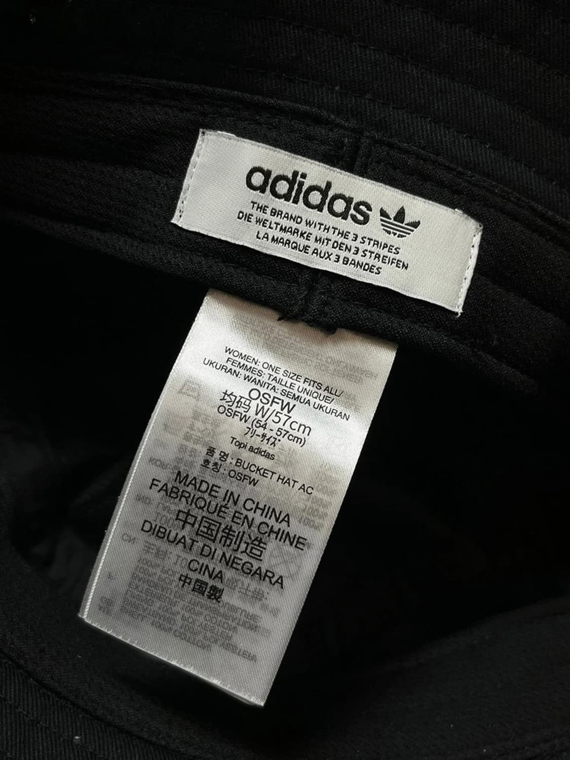 아디다스 21ss 트레포일 로고 버킷 햇 Q1429 상품이미지4