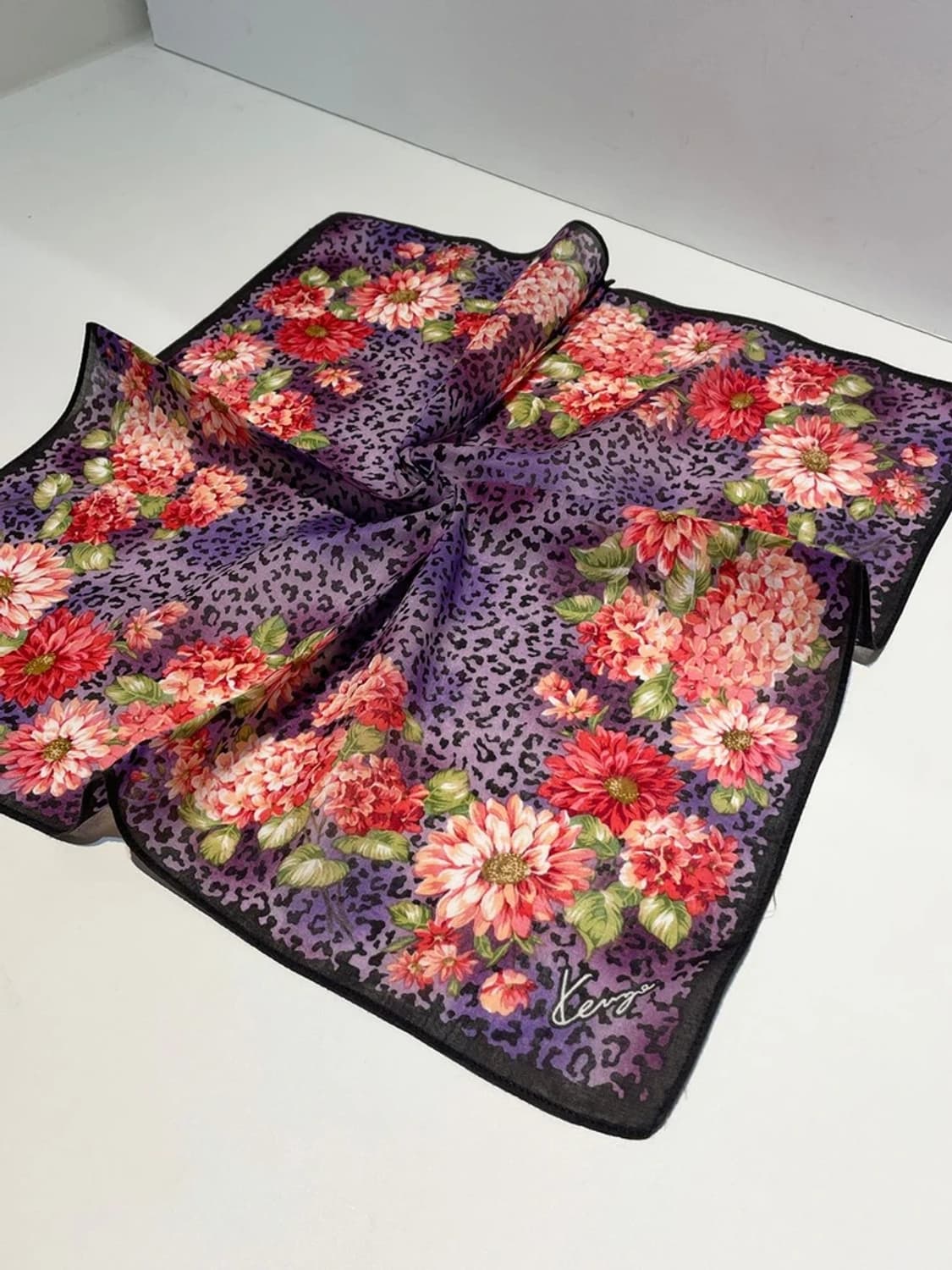 겐조 00's 재팬 갸루 쁘띠 손수건 A1468 상품이미지2