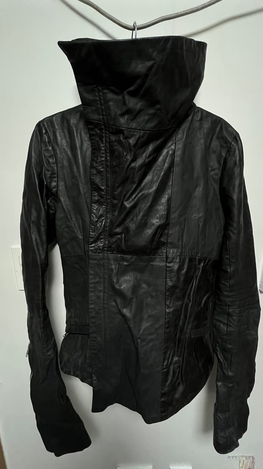 Ekam 에캄 하이넥 램스킨 자켓 m 상품이미지2