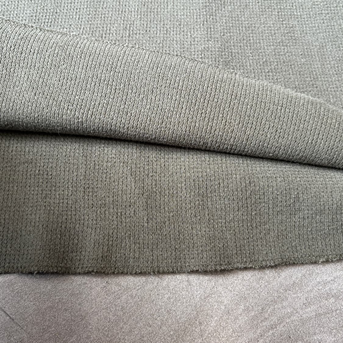 00년대 미국 생산 할리데이비슨 롱슬리브 카키 와플 티셔츠 상품이미지7