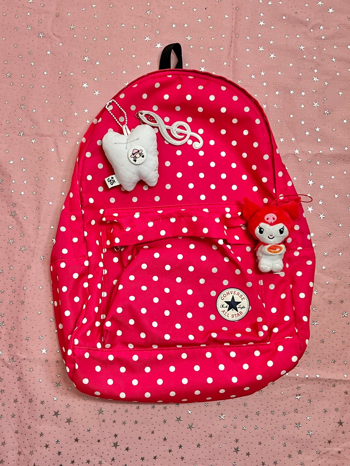 컨버스 핫핑크 도트 백팩 ➰ 상품이미지5