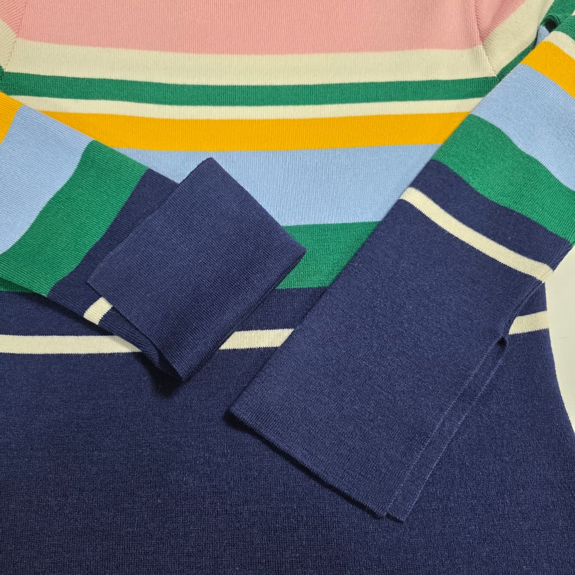 1281 [SJYP] 스트라이프 니트 롱 원피스 S 상품이미지5