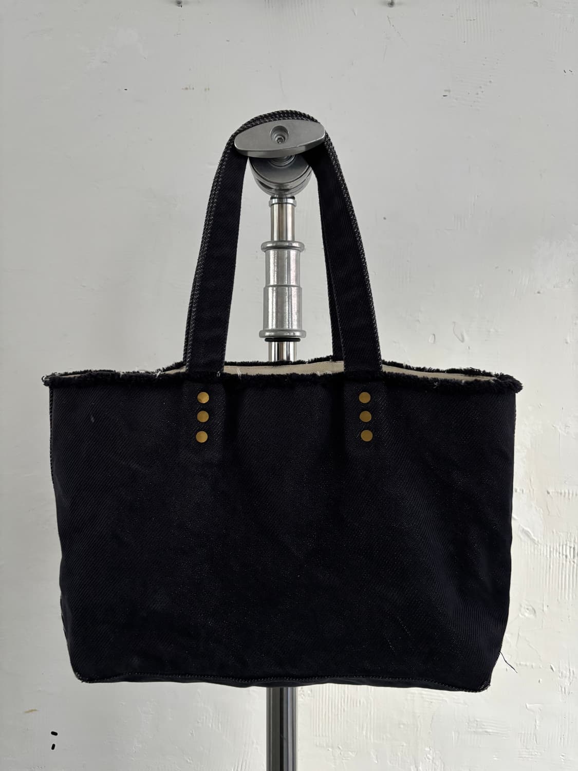 Polo 폴로 랄프로렌 캔버스 자수 데님 토트백 상품이미지4