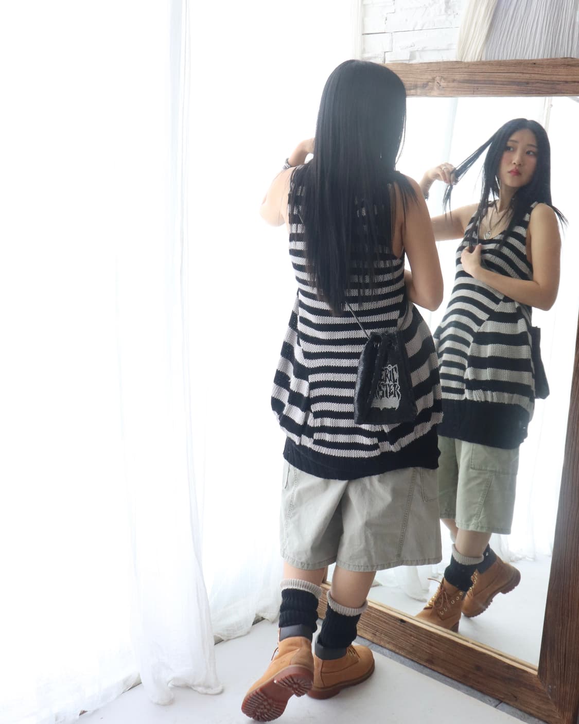 [Hysteric Glamour] Border Knit Dress 상품이미지6