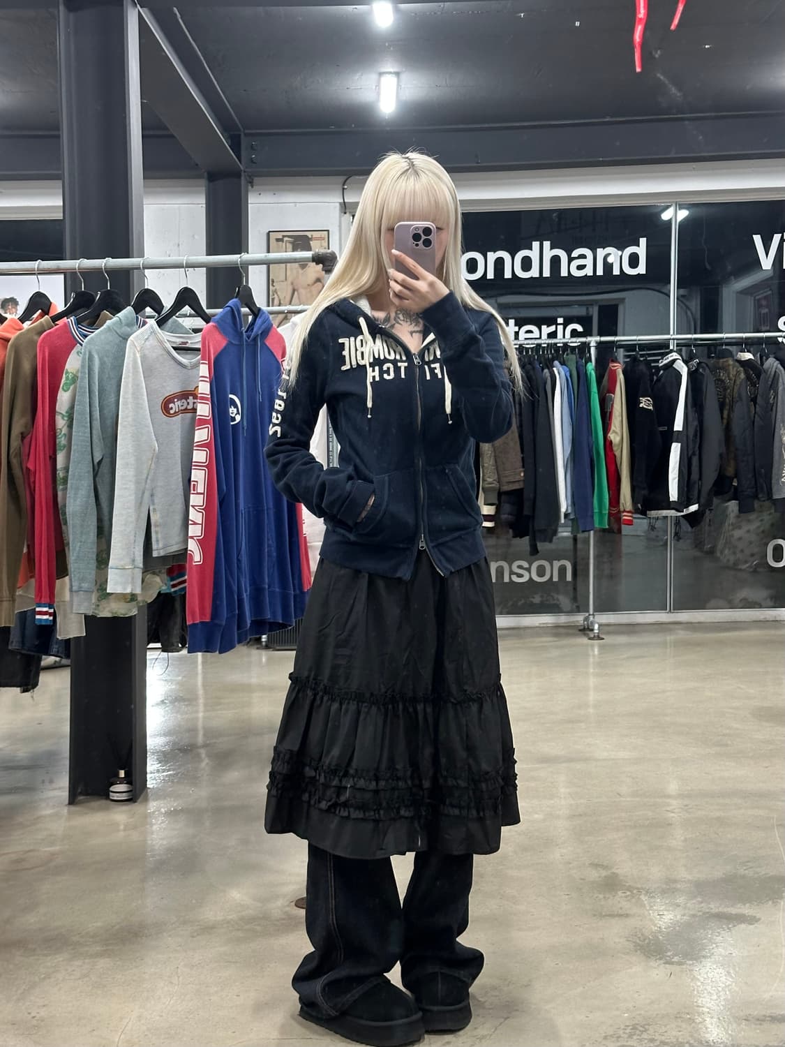 아베크롬비 슬림핏 투웨이 후드 집업 상품이미지2