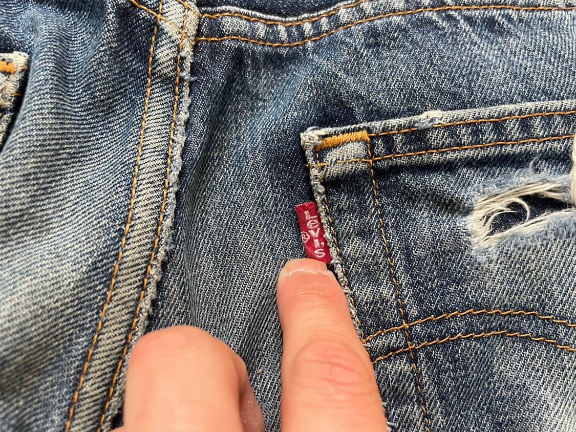 00s levis 빈티지 리바이스 501 데님팬츠 상품이미지8