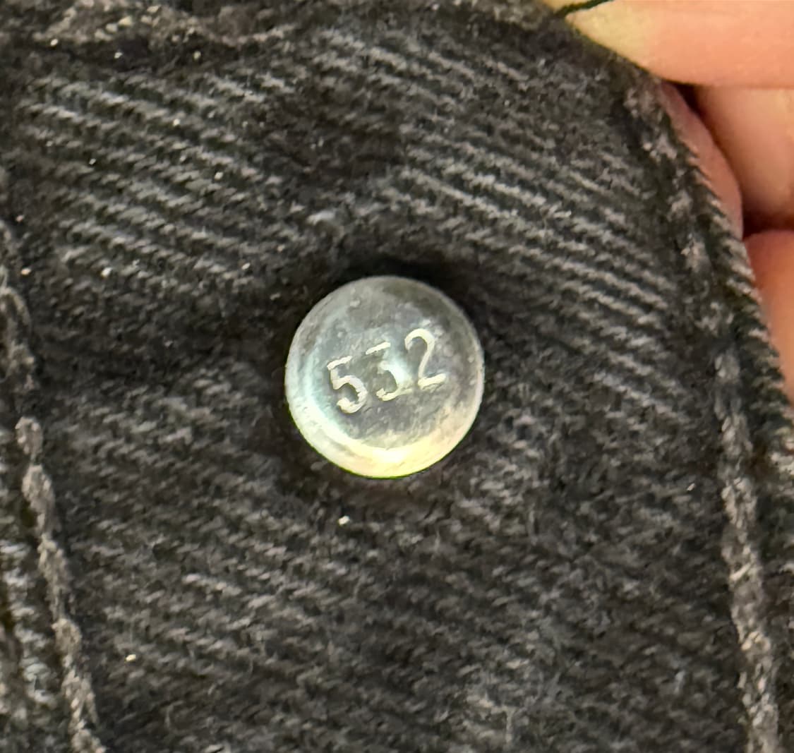 리바이스 90s 미제 550 흑청 40/32 지퍼플라이 상품이미지6