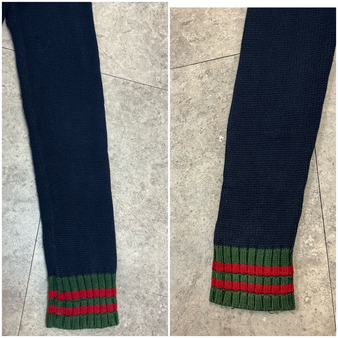 폴로 랄프로렌 빅포니 배색 니트 집업 네이비 키즈 L #csz2184 상품이미지7