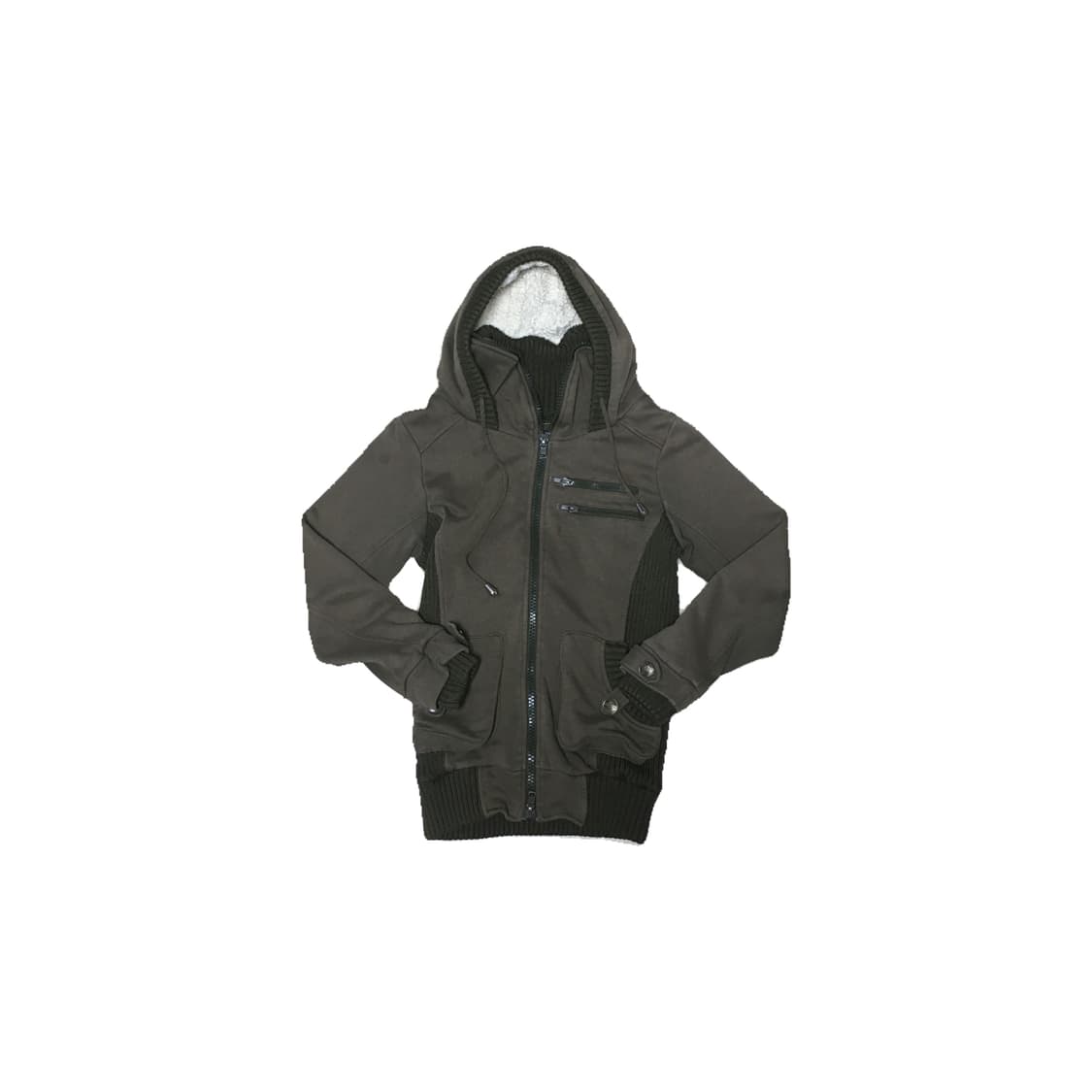 INGNI 잉그니 카키 후드집업 상품이미지1