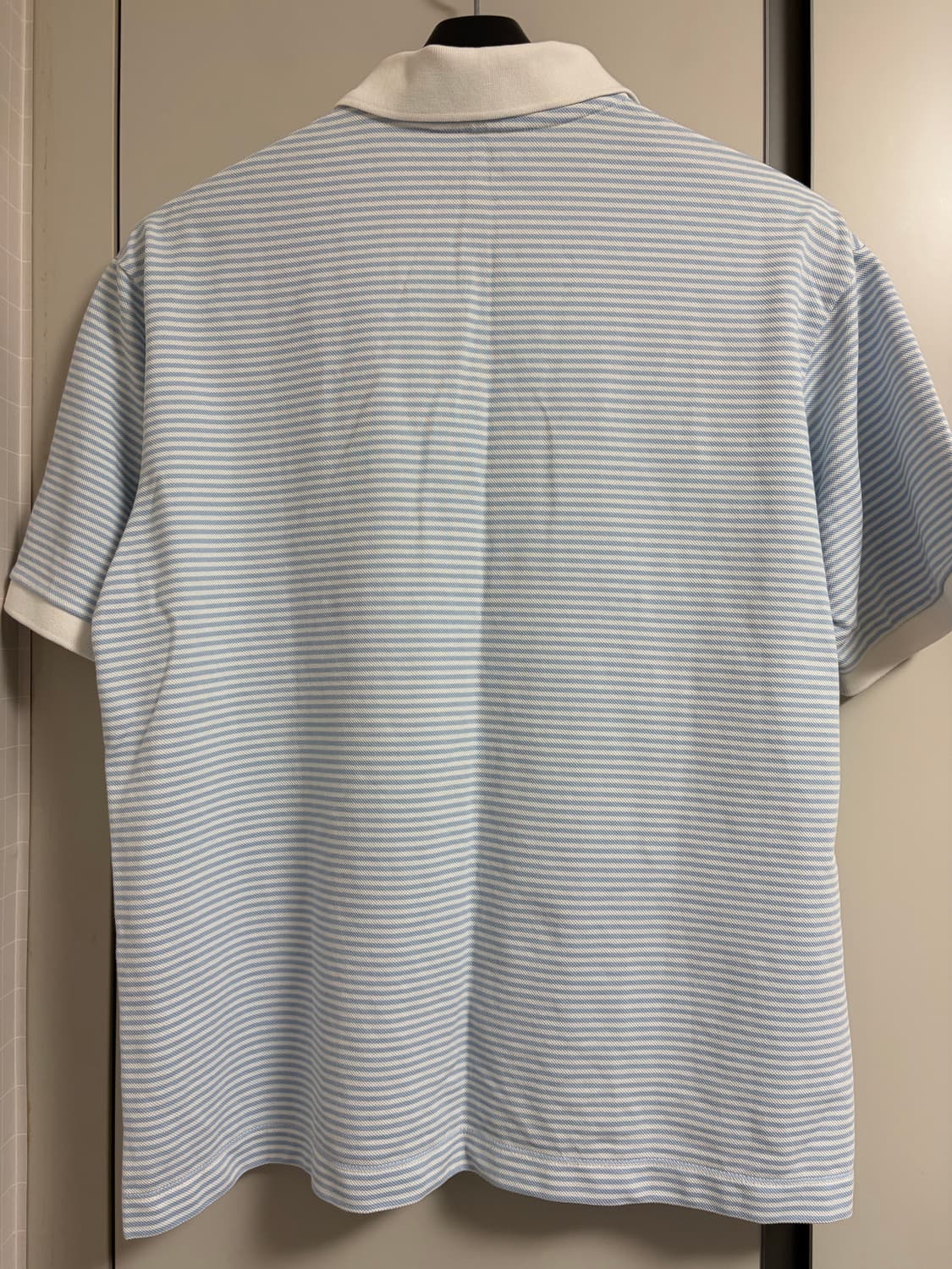 2장 새상품외 유니클로 x JW앤더슨 드라이 피케 폴로 반팔L 블루, 네 상품이미지5