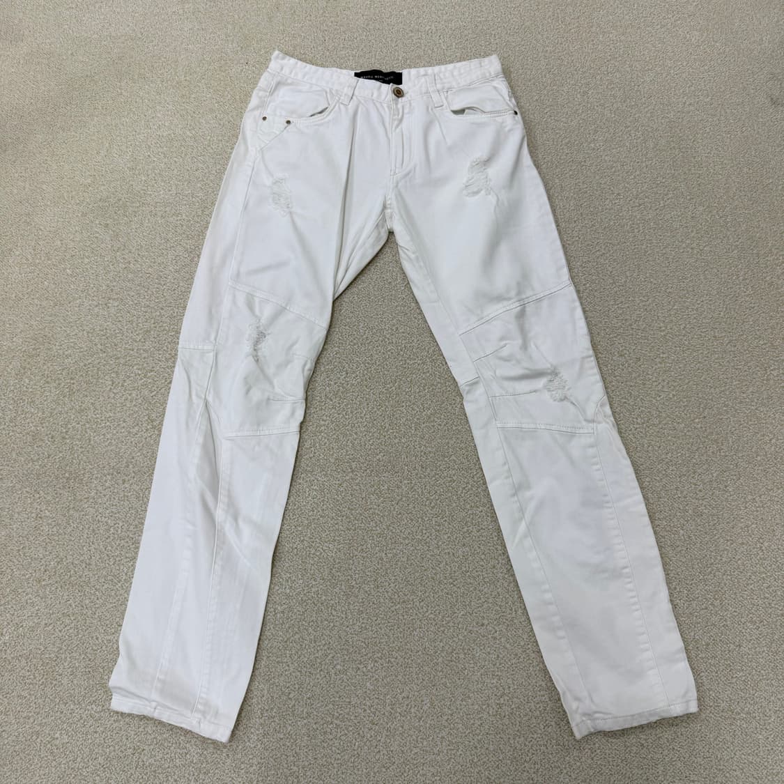 실측확인 마우로 메니케티 데미지 팬츠 0121T2 상품이미지1