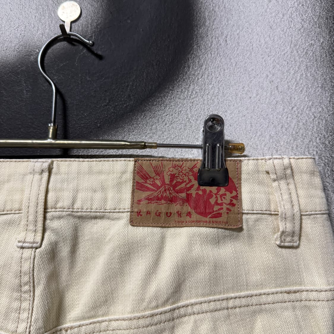 KAGURA 카구라 재패니즈 오리엔탈 카라쿠리맛 자수 디테일 쇼츠 팬츠 상품이미지5