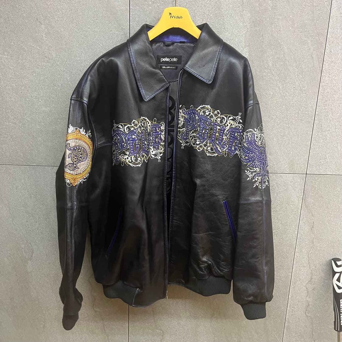 Pelle pelle 펠레펠레 마크뷰케넌 라인 레더 자켓 상품이미지2