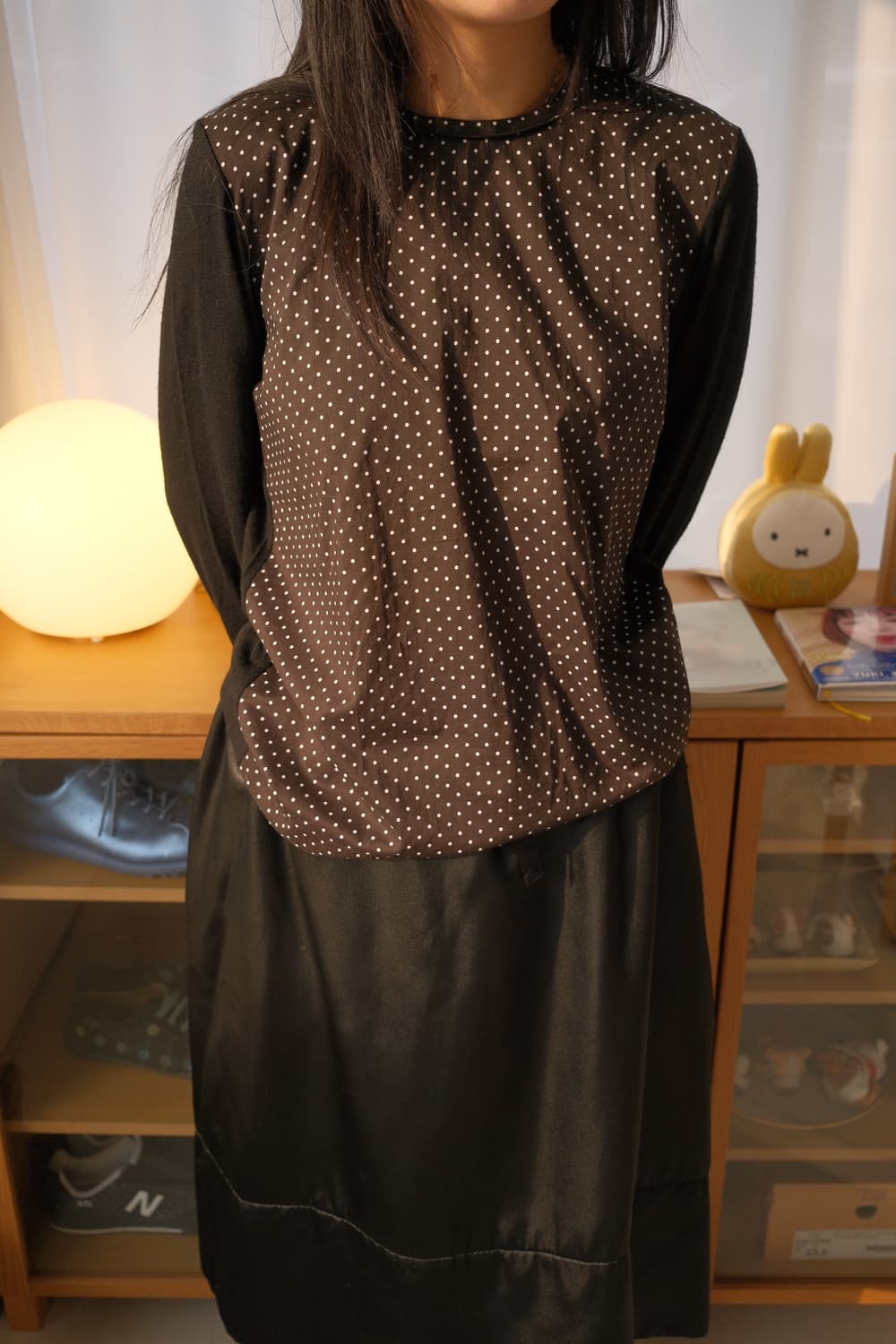 Dot back button top 상품이미지3