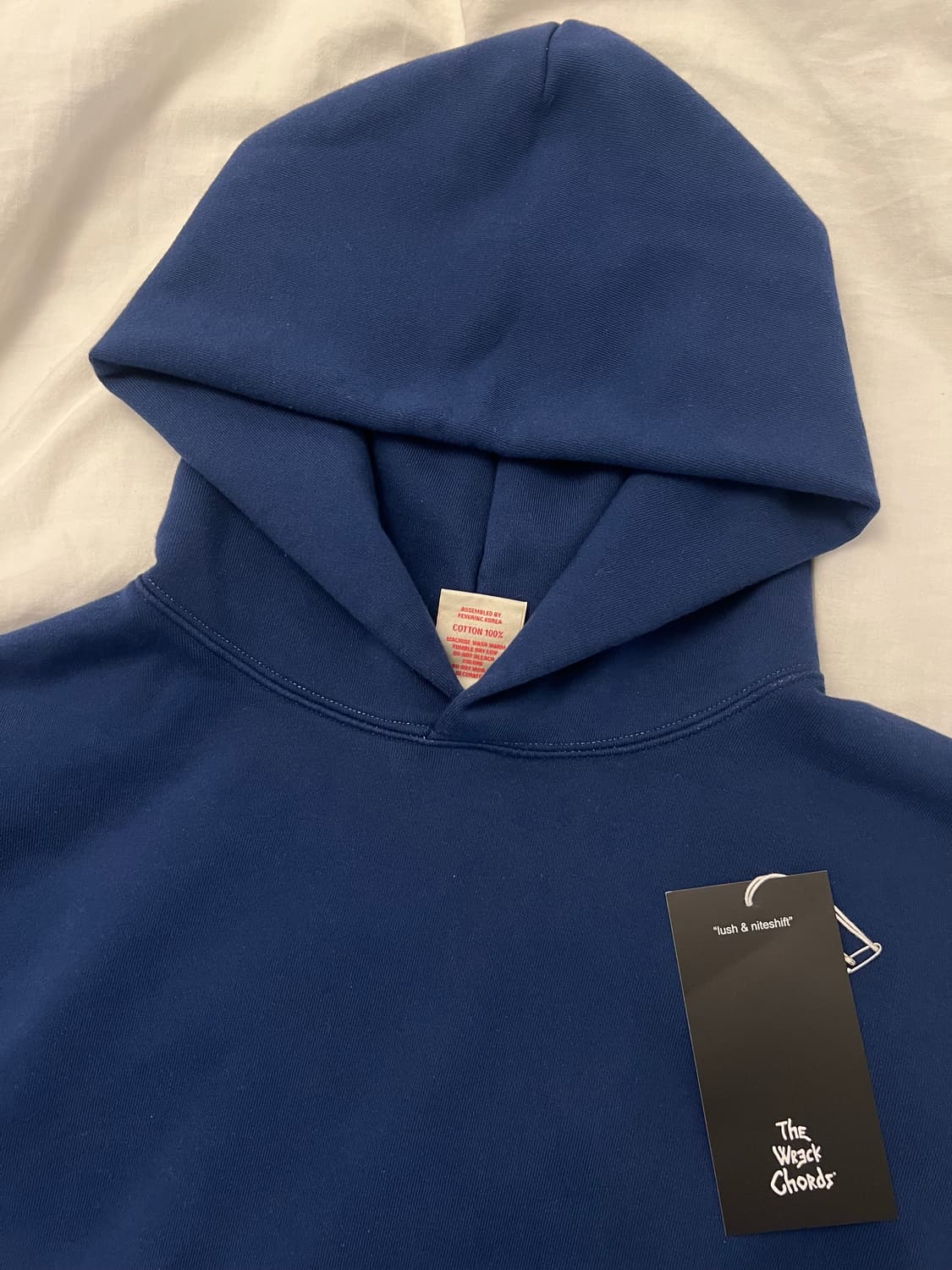 뤡코즈 dead end hoodie 후드티 네이비 2 상품이미지2