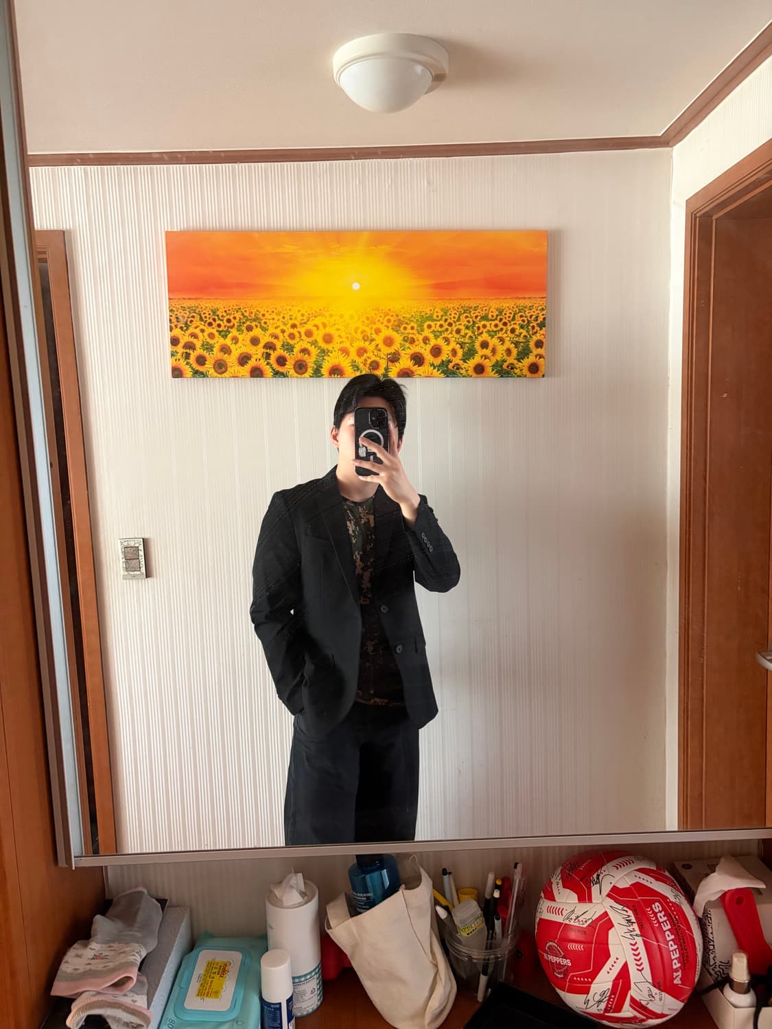 무탠다드 릴렉스드 베이식 블레이저 m 상품이미지7