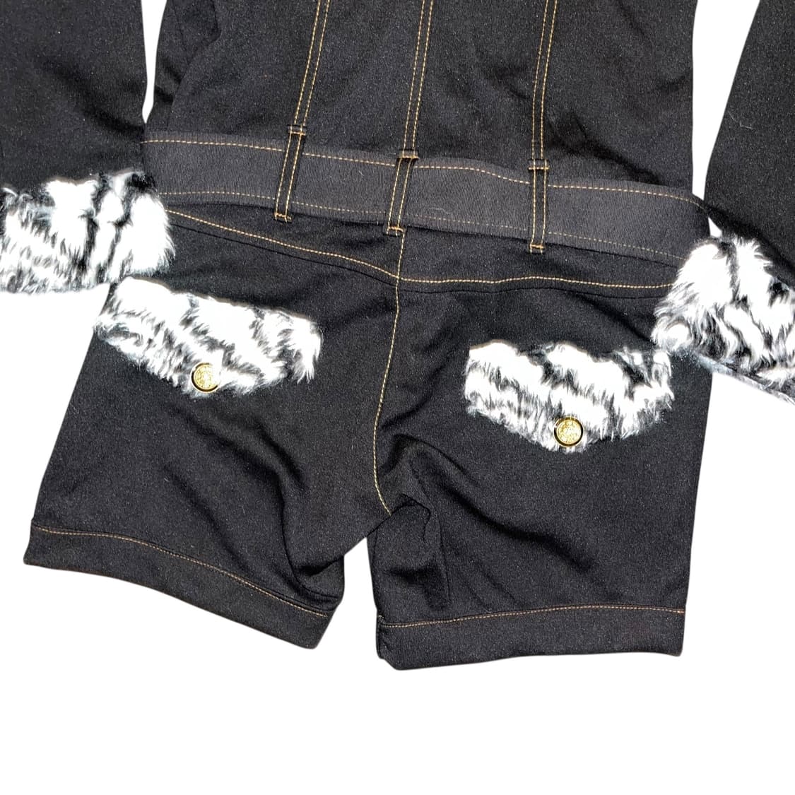 호피퍼 포인트 집업 점프슈트 갸루y2k펑크 상품이미지5