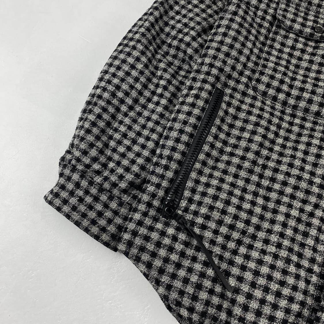 솔리드옴므 우영미 하운드 체크 누빔 자켓 (95) 상품이미지4