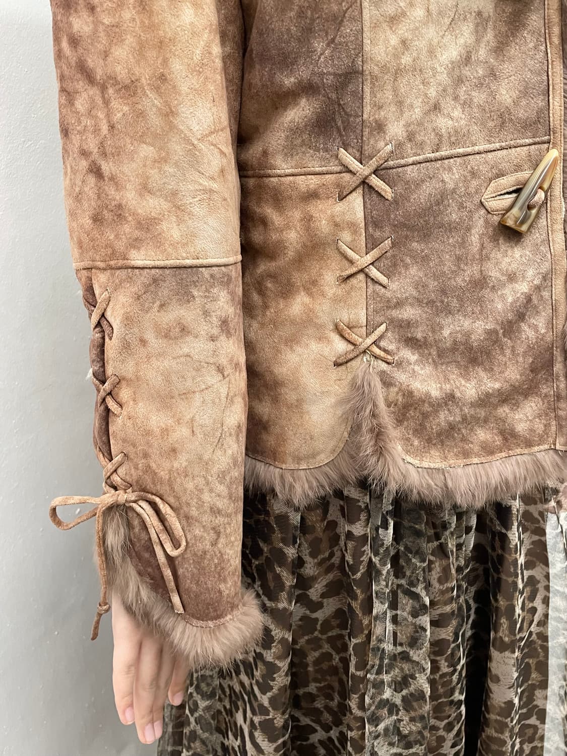 빈티지 페어리 아일렛 퍼자켓 상품이미지3