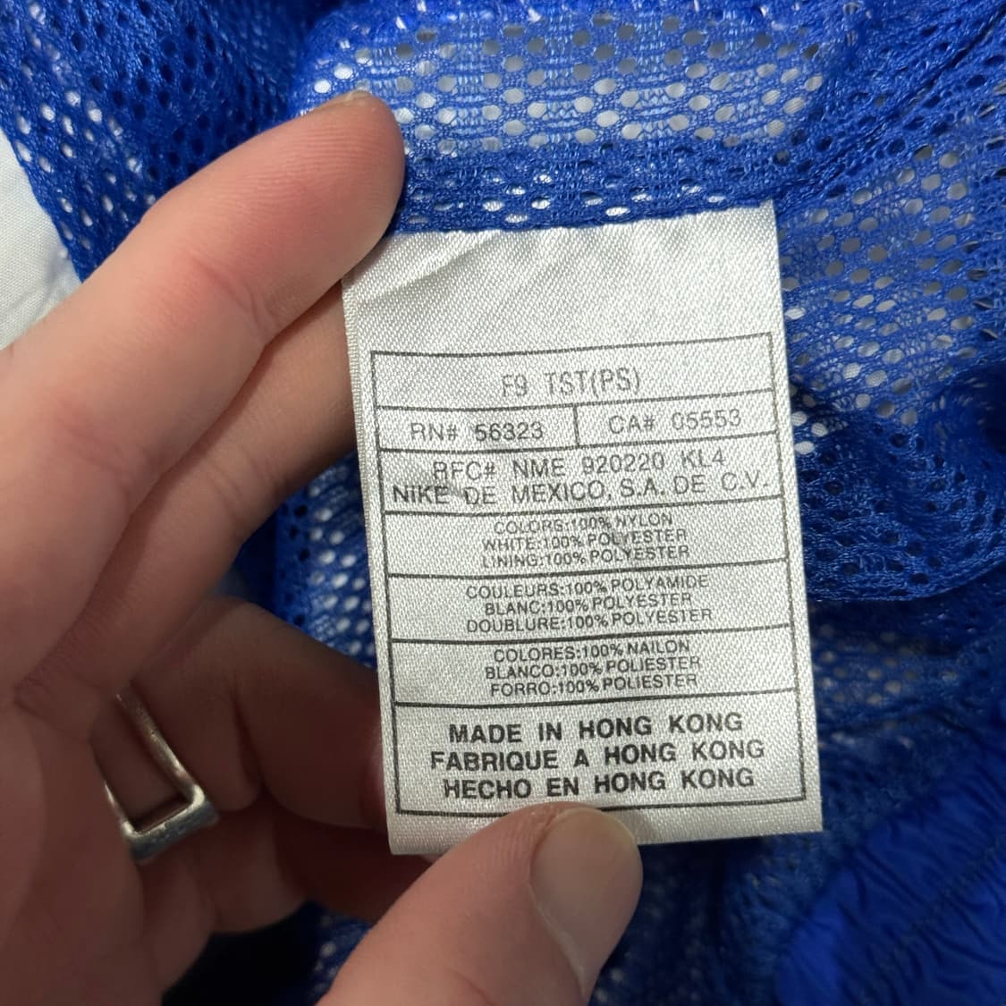 00s 나이키 올드스쿨 빅 사이즈 집업 윈드브레이커 자켓 상품이미지7