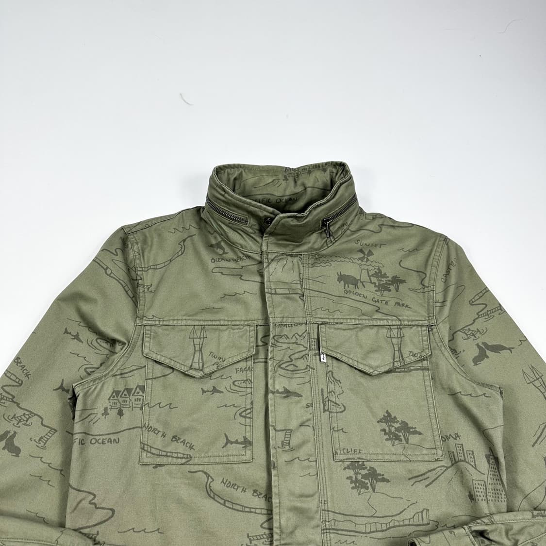 리바이스 오리지널 카키 사파리자켓 (S) 상품이미지1