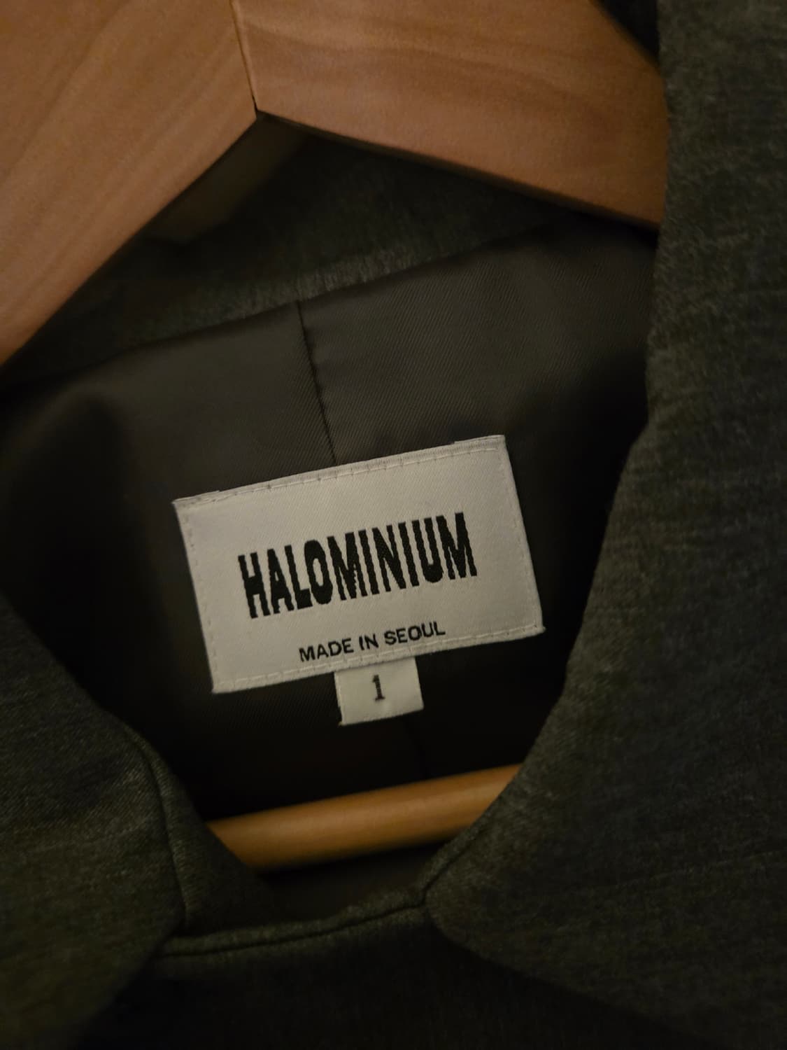 할로미늄 셔츠 자켓 1사이즈 상품이미지4